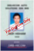 Sample of Employee ID card image
